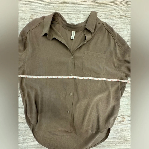 Gentle Fawn Tenille Button Down Collar Shirt in Porcini XS - Picture 8 of 13